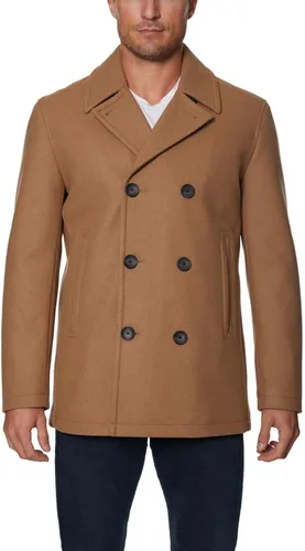 Miniatura 14 de Nautica Men's Wool Blend Peacoat – Double-Breasted Winter Coat, Regular, Big & Tall Sizes