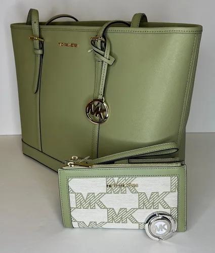 Miniatura 4 de Michael Kors MICHAEL Michael Kors Jet Set - Bolso de hombro grande TZ de viaje con doble cierre para la muñeca
