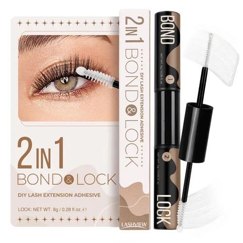 Miniatura 8 de LASHVIEW Sellador de pestañas para extensión de pestañas, sellador de pestañas, acelerador de pegamento, súper sellador de mayor retención, baja