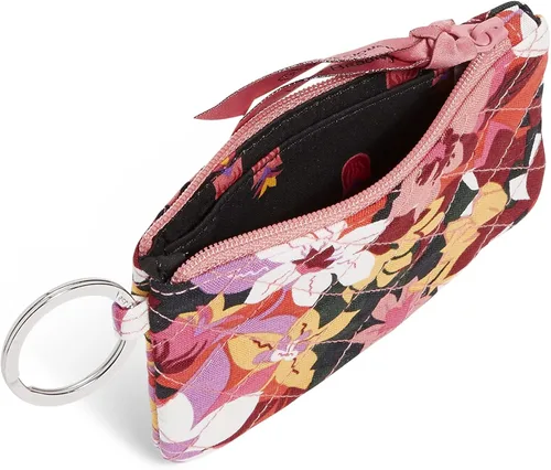 Miniatura 2 de Vera Bradley Cartera de algodón con cremallera para identificación para mujer