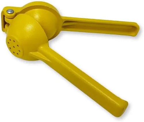 Miniatura 2 de Exprimidor manual de cítricos, exprimidor de limón de aluminio resistente, amarillo