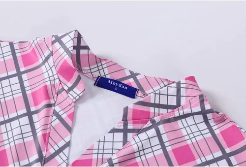 Miniatura 52 de Camisetas tipo polo de golf para mujer, ligeras que absorben la humedad, camisetas atléticas de tenis