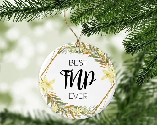Miniatura 3 de Family Nurse Practitioner Christmas Ornament - Christmas Ornament Gift for Fnp - World's Best Fnp - Best Fnp Ever - Family Nurse Practitioner Gifts