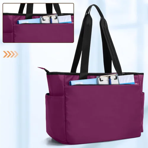 Miniatura 4 de Damero Bolsa de enfermera con funda para laptop para el trabajo y el cuidado del hogar, estudiantes de medicina