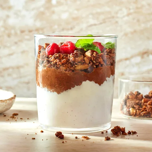Miniatura 12 de Struesli Cacao + Café Orgánica Granola, Sin Granos y Sin Gluten, Bocadillos Saludables con Cacao, Café, Frutos de Chufa, Nueces Pecanas, Nueces