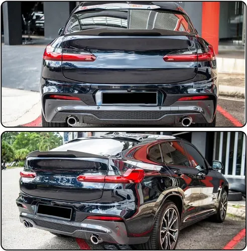 Miniatura 2 de alerón de baúl de fibra de carbono para BMW X4 G02 X4M F98 2019-2025 alerón trasero Highkick ala de fábrica Outlet