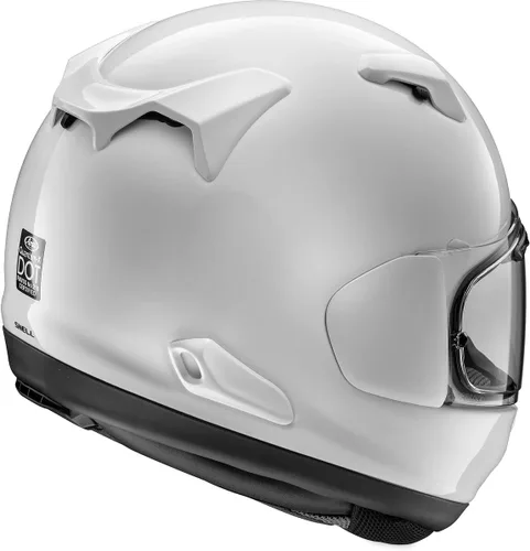 Miniatura 2 de Arai Quantum-X Solid - Casco de motocicleta para adultos, color blanco y mediano
