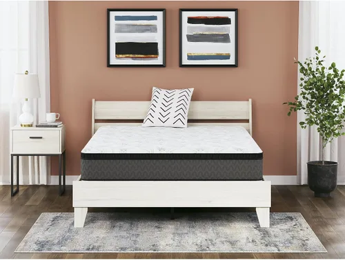 Miniatura 13 de Ashley Furniture Bonnell - Colchón híbrido individual de 8 pulgadas, color blanco
