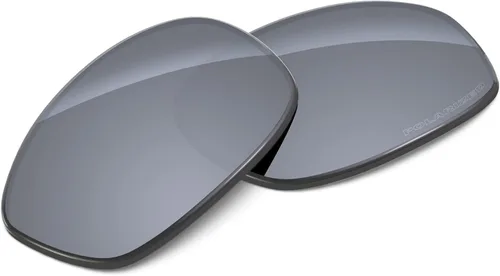 Miniatura 2 de Tintart Lentes de repuesto compatibles con Oakley Juliet Polycarbonate Polarized Etched-Silver Metallic