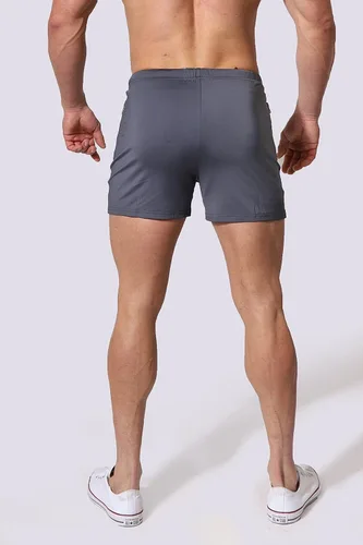 Miniatura 2 de Jed North Pantalones cortos ajustados de 4 pulgadas para hombre, para culturismo, entrenamiento, gimnasio, correr, pantalones cortos ajustados