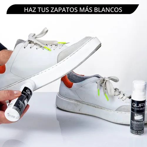 Miniatura 2 de Max White Betún para Zapatos 'Blanqueador de Zapatillas para Zapatos' Lona Cuero y Textiles 'Cubre Rozaduras