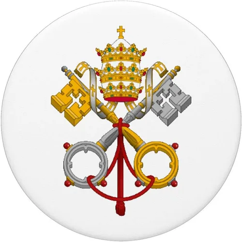 Miniatura 5 de Papal Regalia and Insignia PopSockets - Soporte para teléfonos y tabletas, Negro
