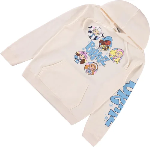 Miniatura 6 de Bratz Sudadera con capucha para mujer, diseño vintage de los años 90 de Yasmin, Cloe, Jade y Sasha
