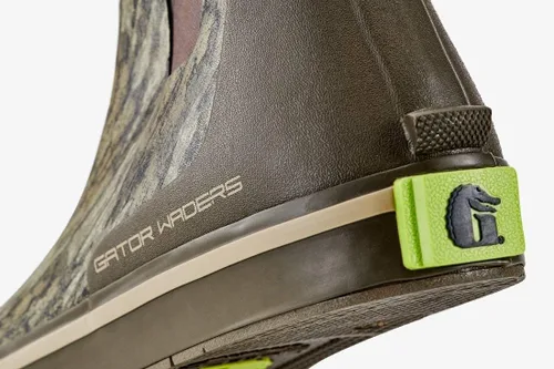 Miniatura 14 de Gator Waders Botas de campamento para hombre, zapatos impermeables hasta el tobillo para lluvia y barro, pesca, caza y ropa de campamento
