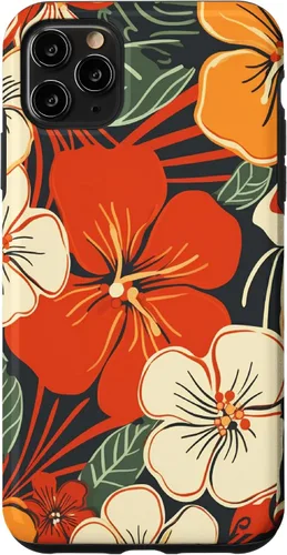 Miniatura 12 de Funda para iPhone 11 Puakenikeni flower watercolor floral