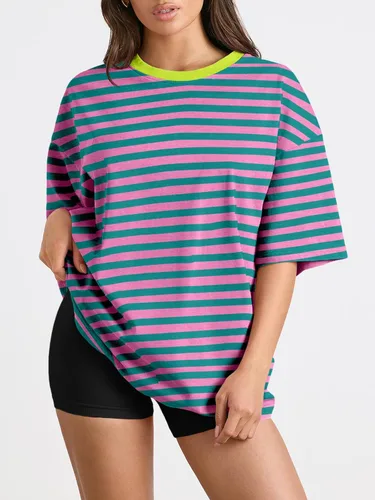 Miniatura 65 de Trendy Queen - Camisetas de entrenamiento de moda para mujer, camisetas atléticas de manga corta para verano y primavera, disponibles en tallas
