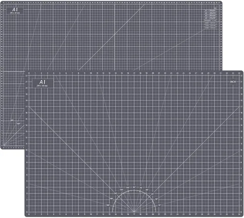 Miniatura 14 de Headley Tools Tapete de corte autorreparable grueso de 18 x 12 pulgadas, tapete de costura de corte giratorio A3 para manualidades, tabla de cortar