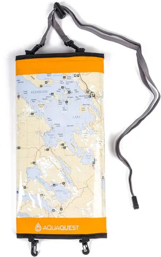 Miniatura 2 de AquaQuest Trail Map - Funda 100% impermeable para bolsa seca, protector de mapas, soporte para documentos al aire libre con ventana transparente