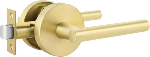 Miniatura 14 de Goldenwarm - Paquete de 1 picaporte negro inactivo de una sola cara, con tirador de puerta de extracción mate, resistente, para armario o despensa