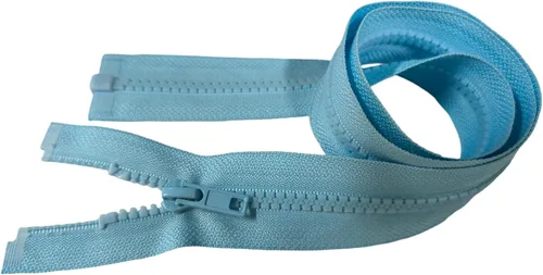 Miniatura 33 de Leekayer 2 cremalleras separadoras #5 de 27 pulgadas para abrigos de costura, chaqueta de cremallera, 26.8 in, cremalleras de plástico moldeado Negro