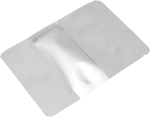 Beaupretty Bolsas con cierre con cierre de cremallera, bolsa de sellado de aluminio, bolsas de almacenamiento de grado alimenticio, embalaje a