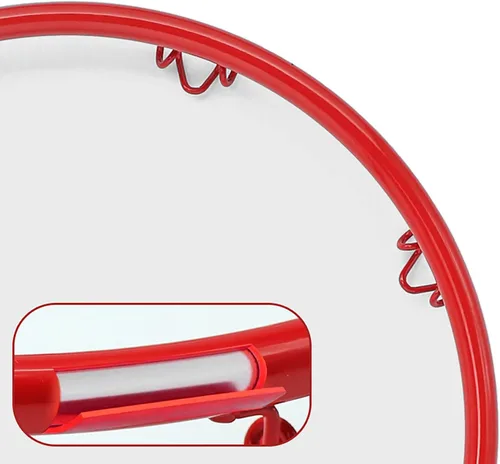 Miniatura 5 de Aro de baloncesto, aro de baloncesto de viaje de ensueño, para montar en la pared, para interiores y exteriores, aro de baloncesto colgante