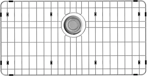 Miniatura 28 de Protector de rejilla para fregadero, rejillas inferiores de 18 pulgadas, protector de fregadero con radio de esquina, protector de fregadero