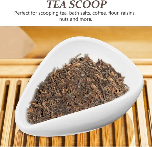 Miniatura 8 de Cuchara de té de cerámica para té, accesorios para té, cuchara cuchara para té, cuchara práctica de cucharadita de té, cuchara de cerámica