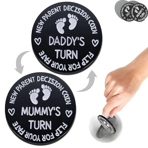 Miniatura 7 de Regalos para baby shower, fichas de decisión para padres para nueva mamá y papá, divertidos regalos para nuevos bebés, regalos para nuevas madres