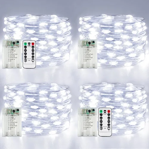 Miniatura 15 de 30LED Acorn Fairy Lights Battery Operated Fall String Lights Indoor Decor Remote Control, 8 Lighting Modes, IP44 Waterproof, Timer & Dimmable