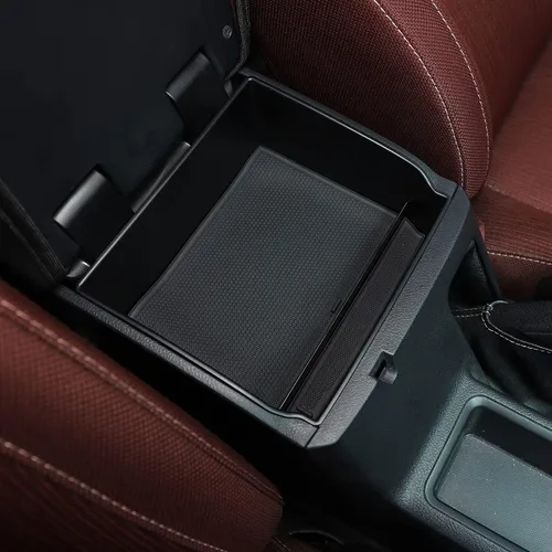 Caja de almacenamiento para reposabrazos de automóvil, accesorios compatibles con Toyota Hilux REVO Hilux SR5 AN120 AN130 120 130 2015-2020
