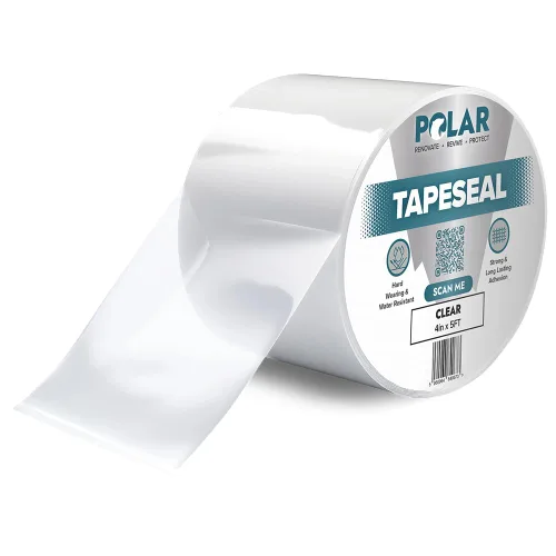 Miniatura 10 de Polar TapeSeal Black - 2 pulgadas x 5 pies Cinta impermeable de goma para fugas y grietas en techos, tuberías de PVC, bajantes, fontanería