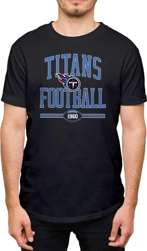 Miniatura 20 de Hybrid Sports NFL Football Arch - Officially Licensed Adult Short Sleeve Fan Tee for Men and Women