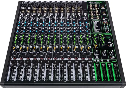 Miniatura 2 de Mackie ProFX16v3 Mezclador analógico profesional de 16 canales con USB, preamplificadores de micrófono Onyx y motor de efectos GigFX