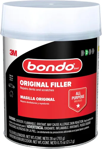 Miniatura 4 de Relleno ligero para carrocería, de Bondo, 1 galón