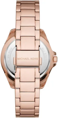 Miniatura 3 de Michael Kors Kacie - Reloj de cuarzo para mujer con correa de acero inoxidable, oro rosa, 18 (modelo MK6930)