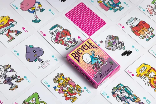Miniatura 4 de Bicycle Brosmind - Juego de cartas de cuatro pandillas, color amarillo