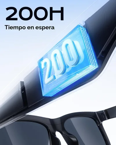 Miniatura 5 de XO Simple is Beauty Gafas inteligentes con Bluetooth, micrófono y altavoces incorporados, gafas de sol inalámbricas inteligentes con auriculares