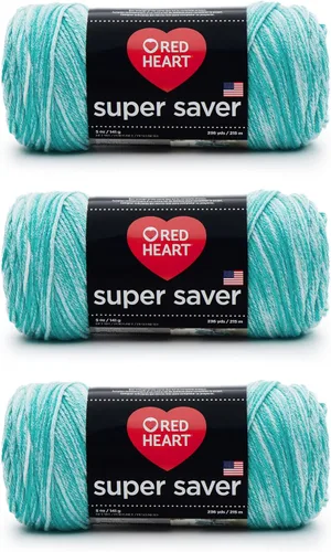 Miniatura 47 de Red Heart Hilo Super Saver, paquete de 3, estampado artístico, 3 unidades Estampado De Artista