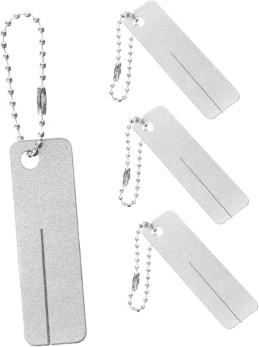 Herramienta de afilador de anzuelos de pesca, archivo de anzuelo portátil de 2.55 pulgadas, piedra de afilar compacta para accesorios de pesca al