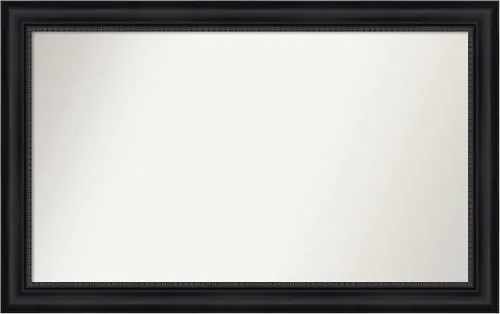 Miniatura 220 de Amanti Art Espejo personalizado, espejo de baño negro Astor, espejo de pared o espejo de tocador de baño sobre el fregadero (25 x 25 pulgadas)