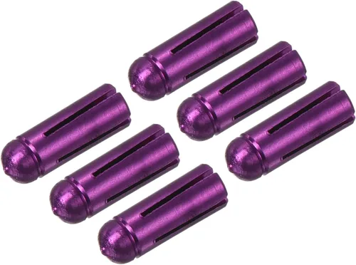 Miniatura 7 de PATIKIL Protector de vuelo de dardos, accesorios de dardos de aleación de aluminio, protectores de alas para vuelos de acero y plástico Rojo