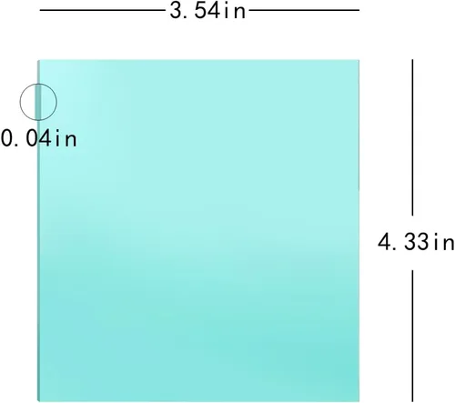 Miniatura 2 de 20 fundas universales para casco de soldadura con tapas de lente transparentes de repuesto, 4.33 x 3.54 pulgadas (4.331 x 3.543 in) para tapas