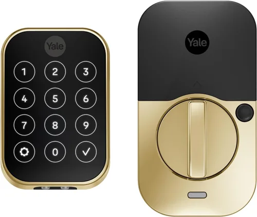 Miniatura 23 de Yale Assure Lock 2 con Wi-Fi – Cerradura inteligente de níquel satinado para puerta delantera con teclado, control de aplicaciones, llave