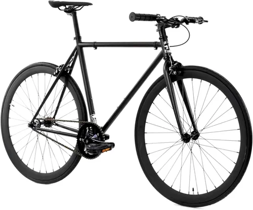 Miniatura 6 de Golden Cycles Bicicleta de engranaje fija de una sola velocidad con frenos delanteros y traseros