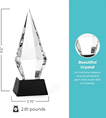 Miniatura 4 de Baudville Logros de cristal conmemorativos grabados