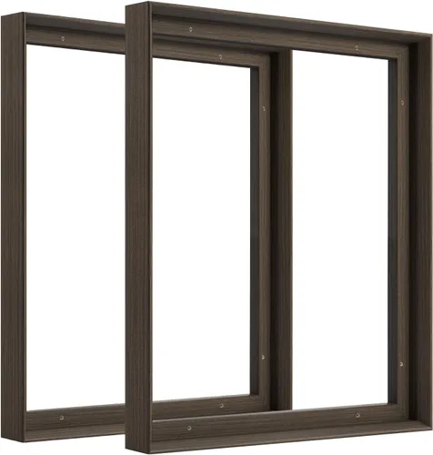 Miniatura 15 de FOLKOR Floating Frame for 8x10 Inch Canvas Painting with 0.6-0.8" Deep, 2 Pack Canvas Floater Frame Living Room Decor, Wall Art frame for Prints Oil