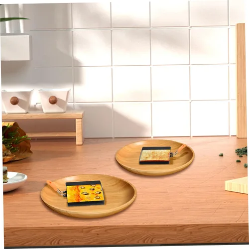 Miniatura 3 de Molde para anillos de huevo, 2 unidades, antiadherentes, cuadrados de 4 pulgadas, para freír huevos con mango de silicona, molde cuadrado de acero