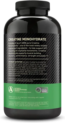 Miniatura 10 de Optimum Nutrition Cápsulas micronizadas de monohidrato de creatina