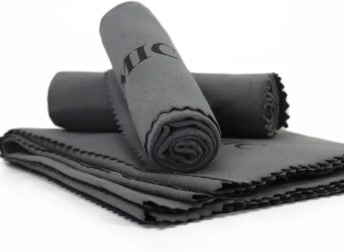 Miniatura 7 de Paño de silicona para pistola de 12 x 12 pulgadas, paño de limpieza de pistola sin pelusas, toallitas de limpieza de pistola con trapos de limpieza